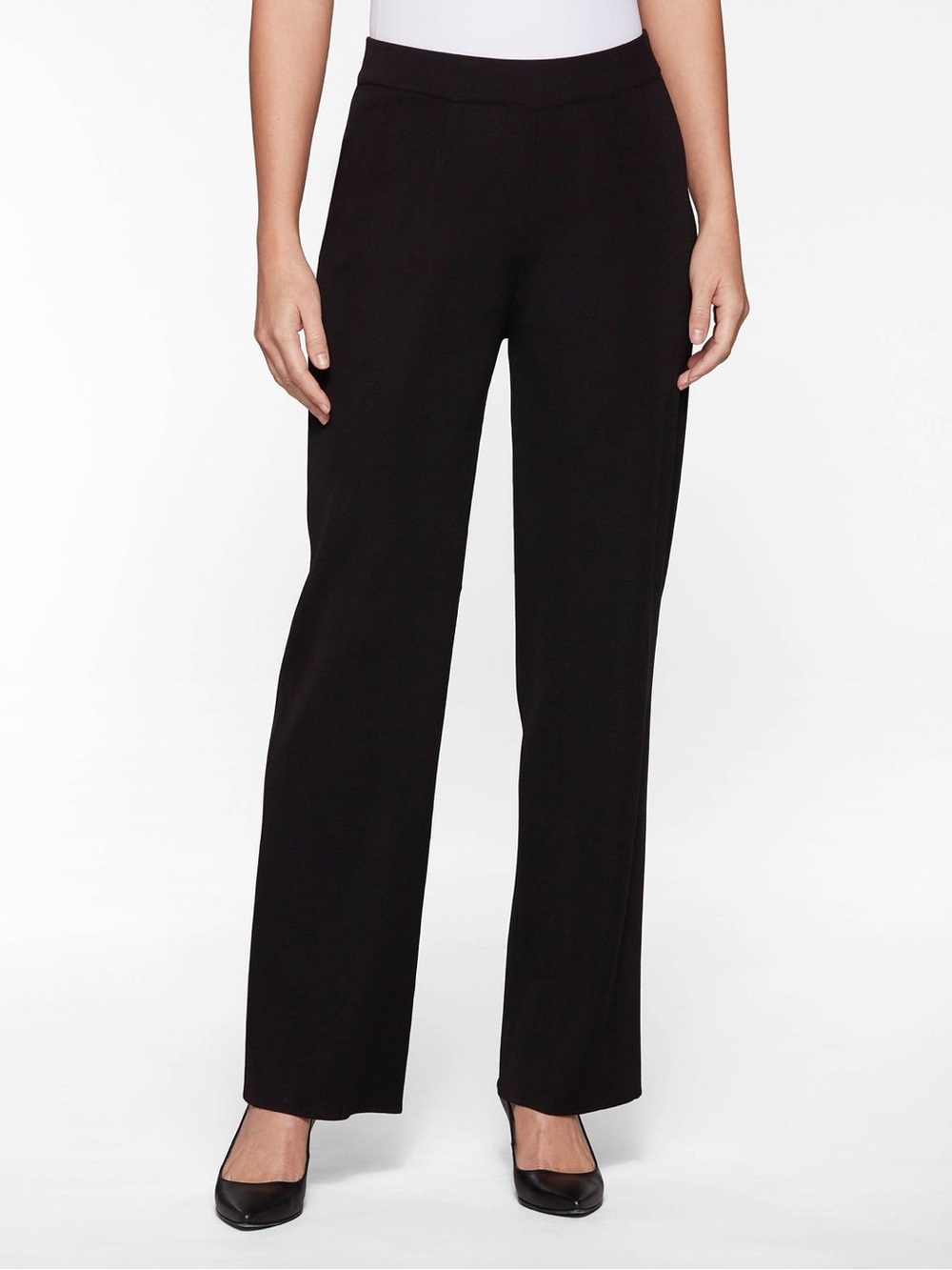 Misook Nancy Wide Leg Mylana Knit Pant